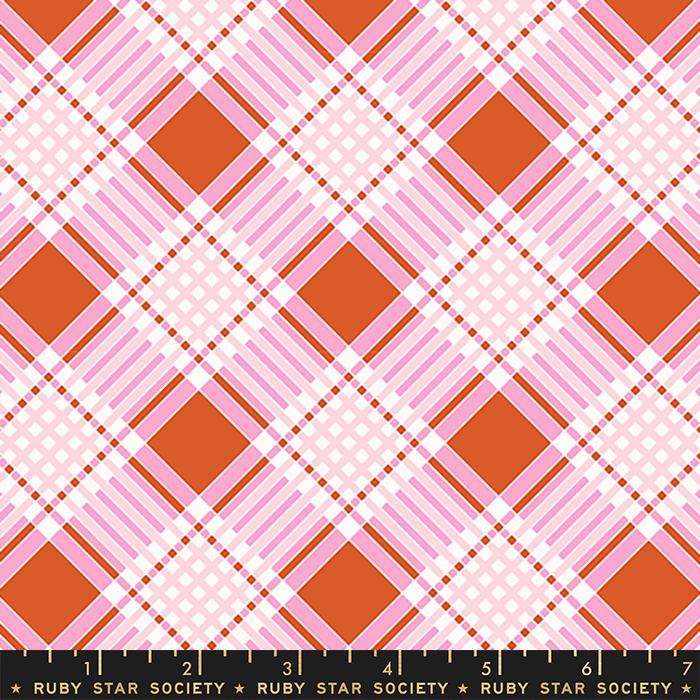 Strawberry and Friends - Plaid - Pecan