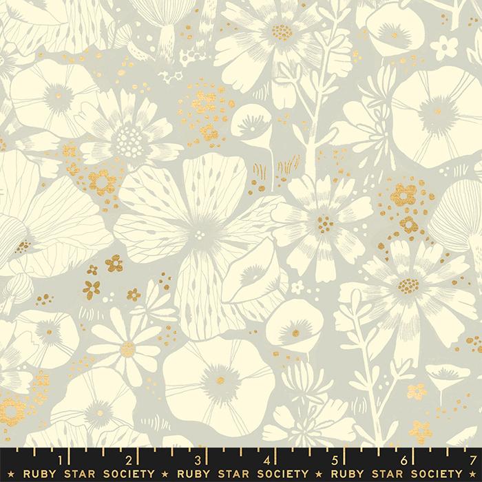 Firefly - Hiding Spot Florals - Ash