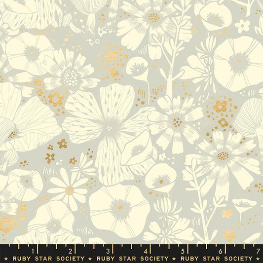 Firefly - Hiding Spot Florals - Ash