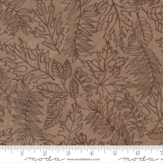 Fall Melody Flannel - Forest Floor - Tawny