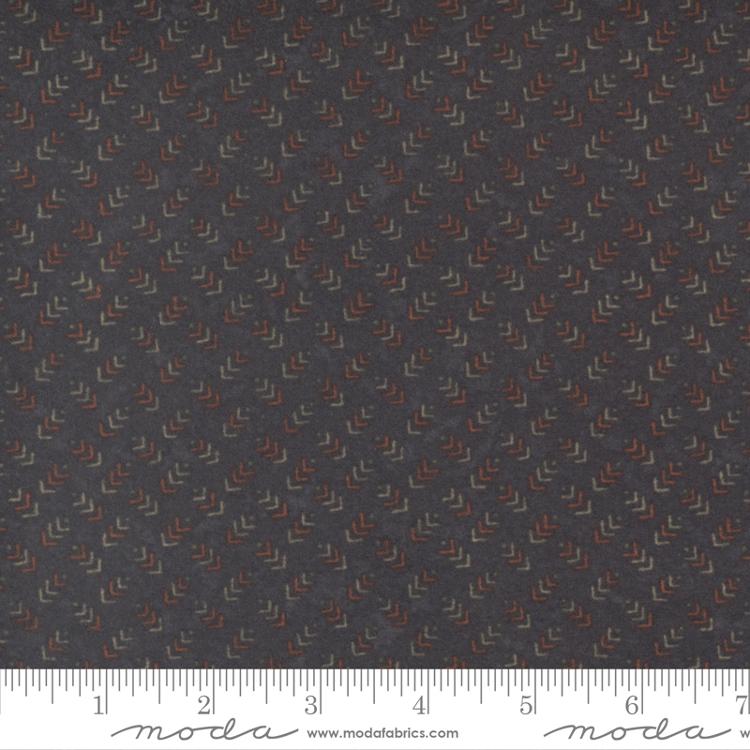 Fall Melody Flannel - Energy Print - Black