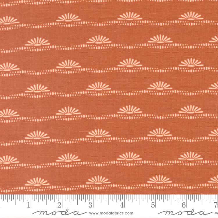 Dawn On The Prairie - Prairie Sun Stripes - Pumpkin Pie
