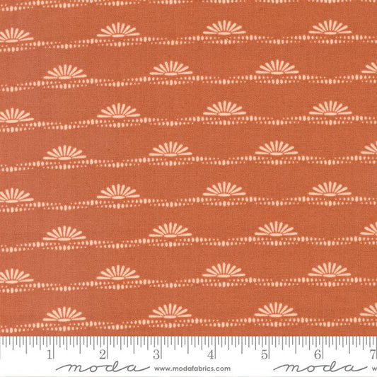 Dawn On The Prairie - Prairie Sun Stripes - Pumpkin Pie