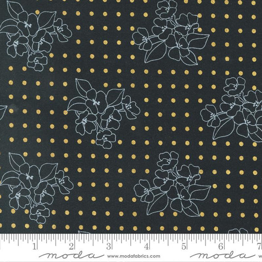 Gilded - Flower Dot - Ink Gold