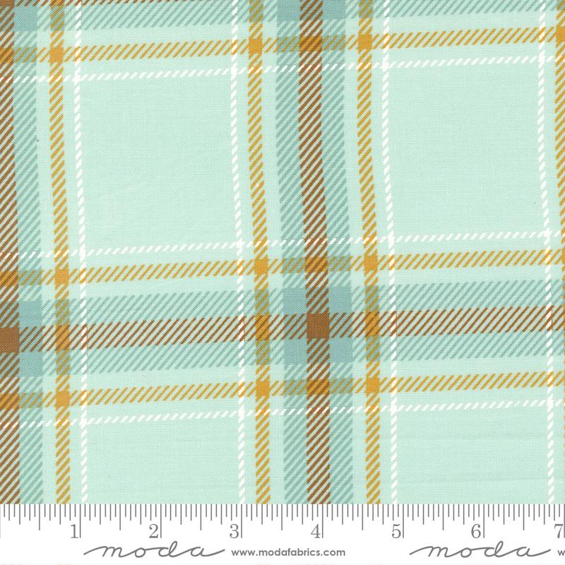 Ponderosa - Cowboy Plaid - Sky