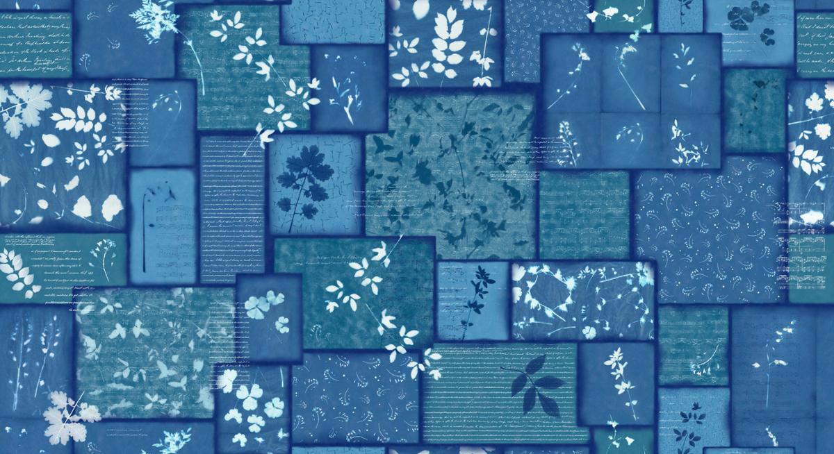 Bluebell - Corbishley Patchwork - Cyan