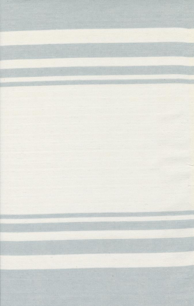 Panache Toweling - White with Grey Stripe 340
