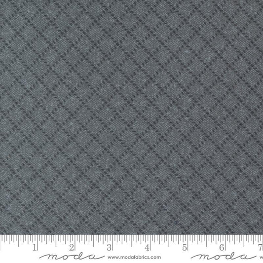 Farmhouse Flannel III - Diamond Grid - Graphite