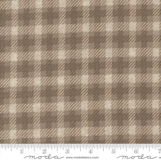 Farmhouse Flannel III - Square Plaid - Cocoa