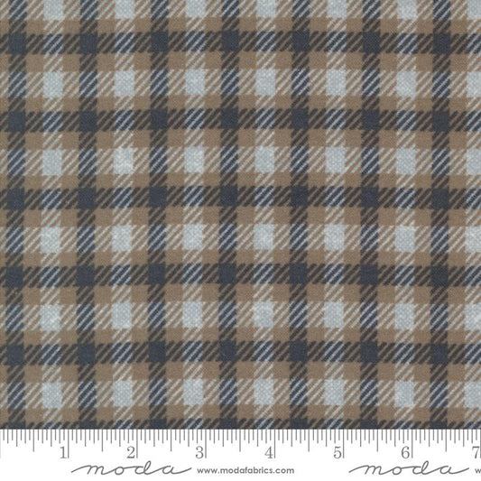 Farmhouse Flannel III - Square Plaid - Pewter