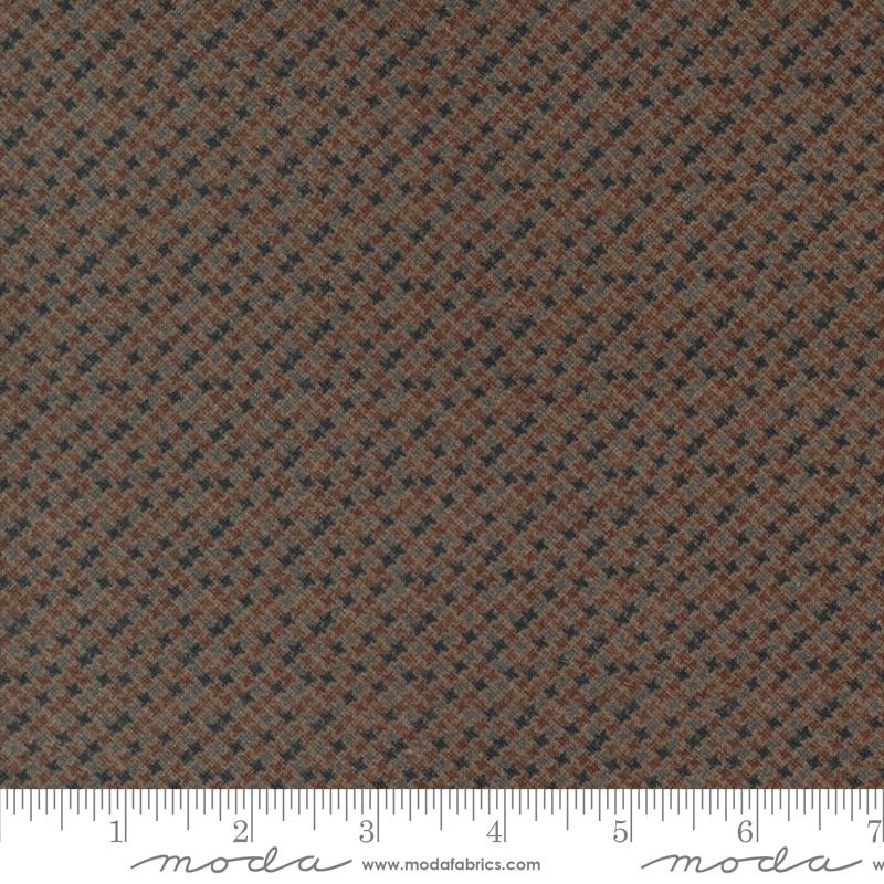 Farmhouse Flannel III - Seedy Blender - Cocoa
