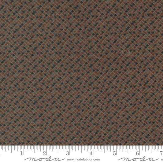Farmhouse Flannel III - Seedy Blender - Cocoa