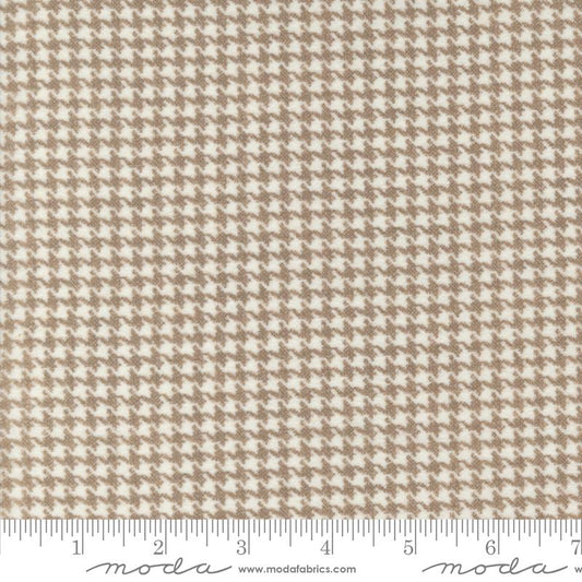 Farmhouse Flannel III - Small Check Blender - Cocoa