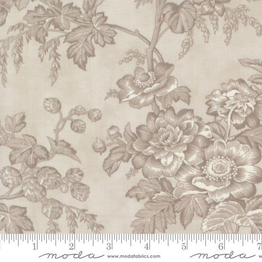 3 Sisters Favorites Vintage Linens - Floral - Silver