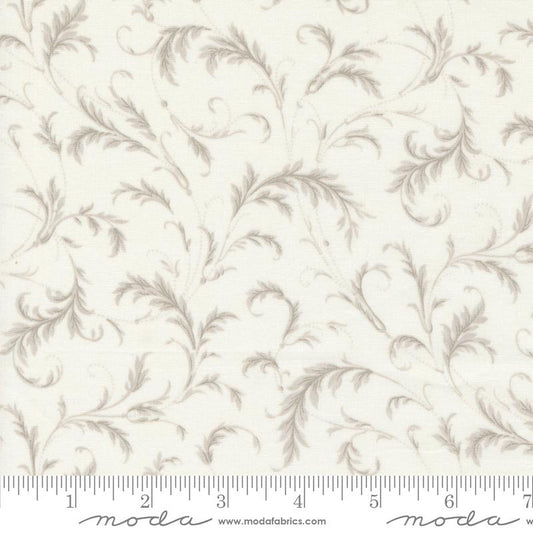 3 Sisters Favorites Vintage Linens - Flourishing Plaza Blender - Cream