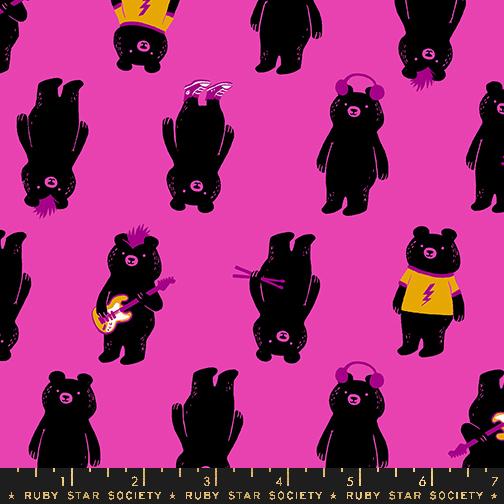 Teddy and the Bears - The Band - Light Berry