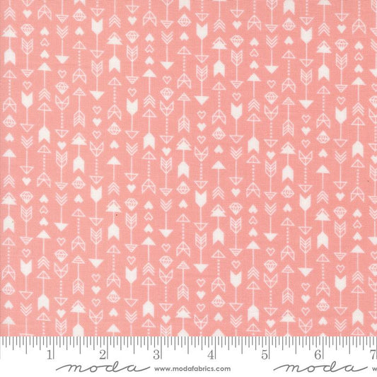 Love Blooms - Arrow Stripe - Blush