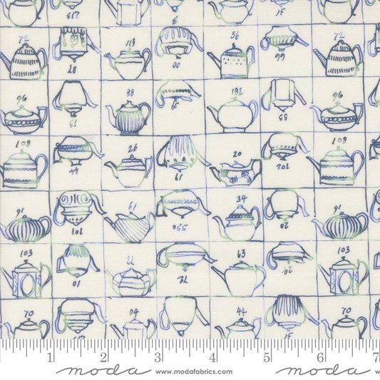Larking - Blueprint Teapots - Porcelain