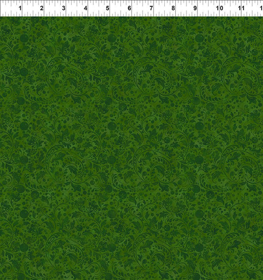 Winter Enchantment - Dark Green Fleur
