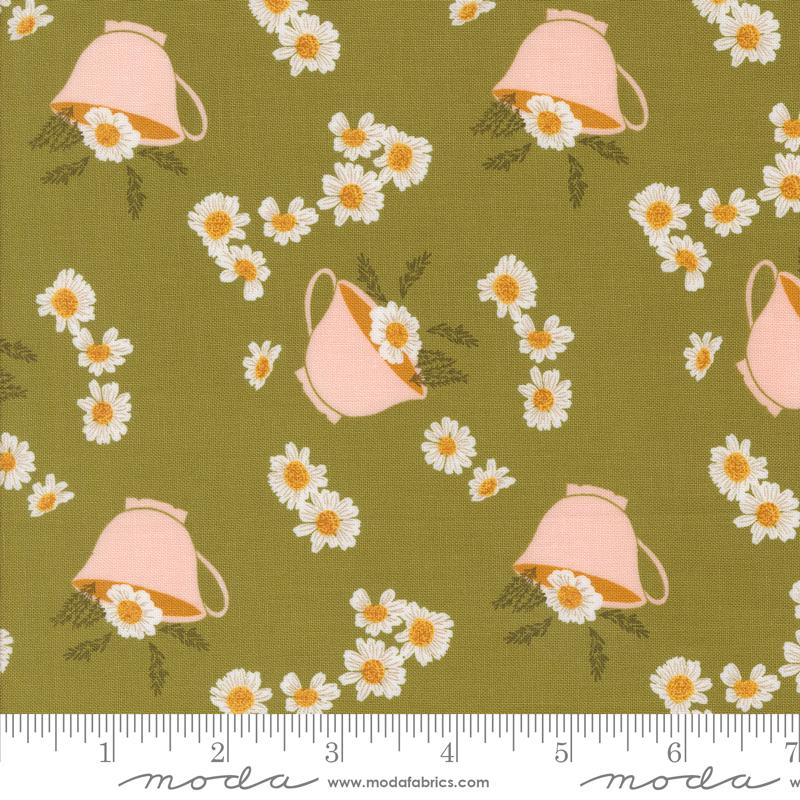 Frivolity - Daisy Tea - Lichen