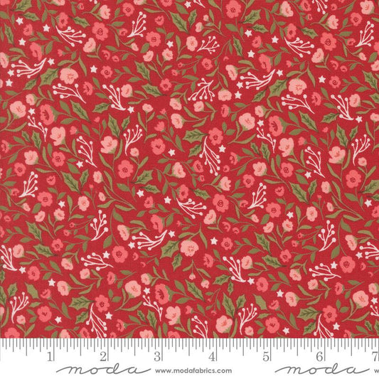 Berry And Pine - Christmas Posies - Cranberry