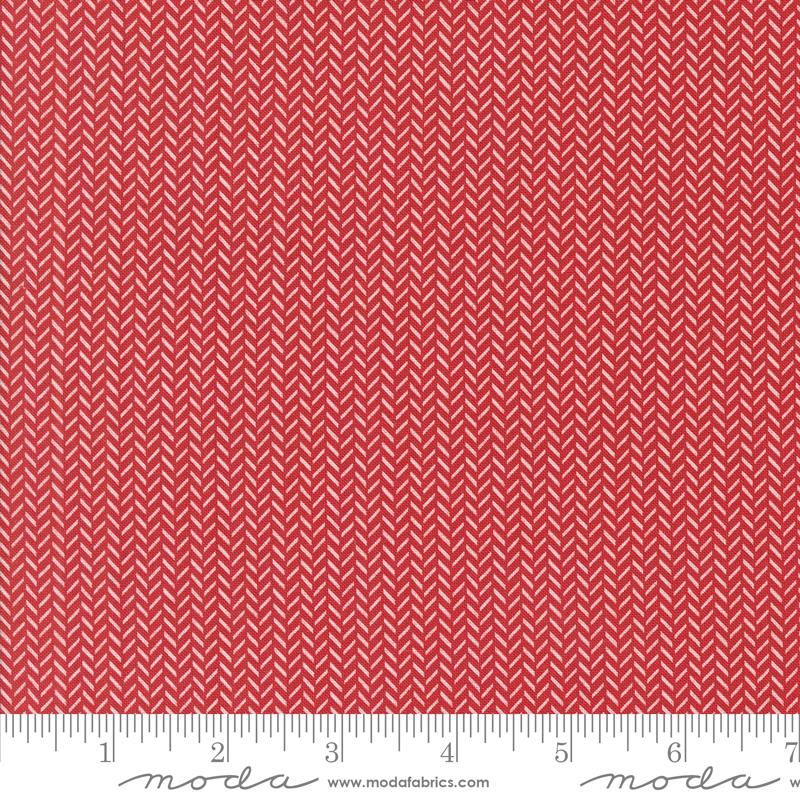Berry And Pine - Yule Herringbone Blender - Cranberry