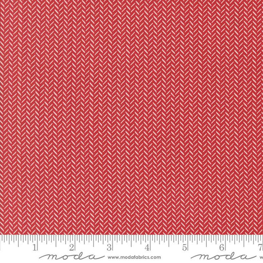 Berry And Pine - Yule Herringbone Blender - Cranberry