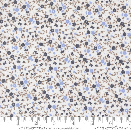 Sun Drenched - Tiny Floral - Cloud Indigo