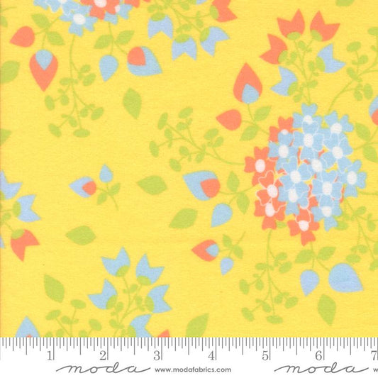 Sherbet Sunshine Flannel - Sunshine Bouquet - Sunshine