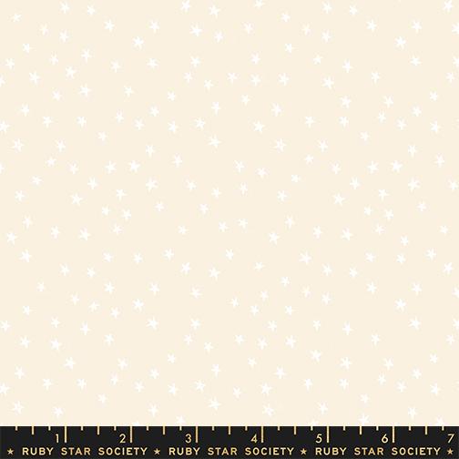 Mini Starry - White on Natural