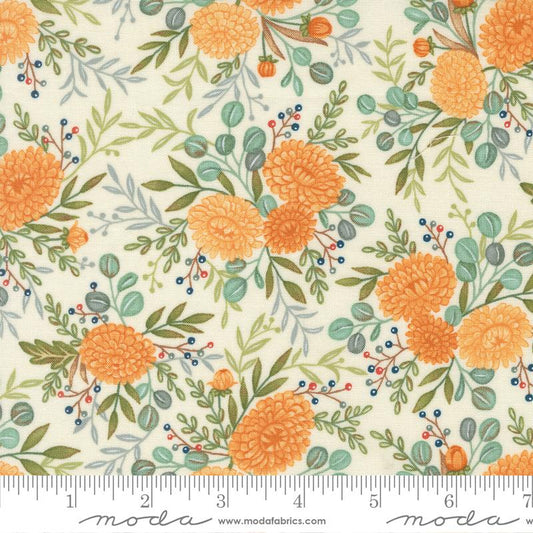 I Love Fall Most of All - Fall Floral - Warm White