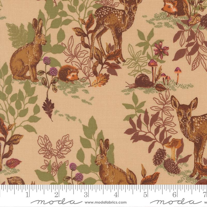 Autumn Forest - Woodland Animals - Sand