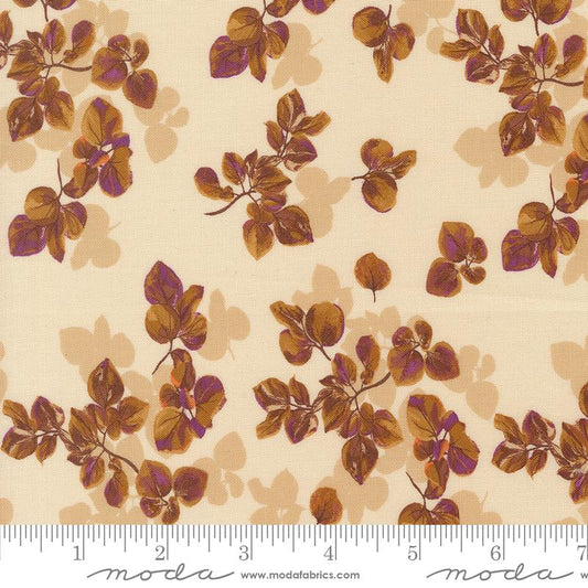 Autumn Forest - Fallen Leaves - Cream