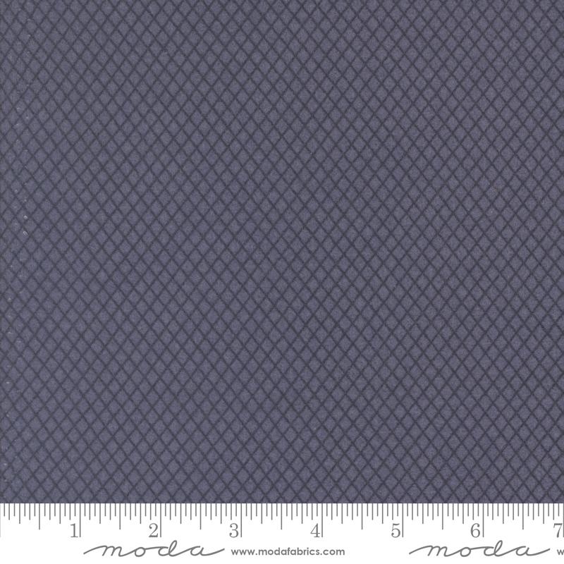 Prairie Gatherings Flannel - Wire Mesh - Indigo