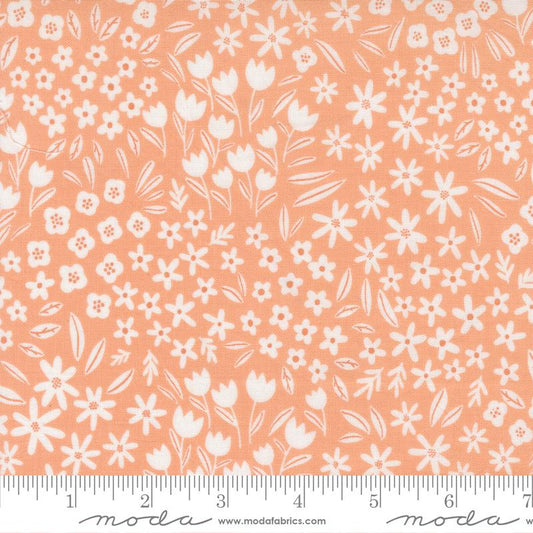 Blossoms And Blooms - Small Flowers - Peach