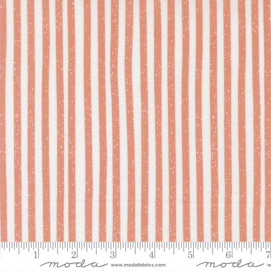 Blossoms And Blooms -Stripes - Rosewood