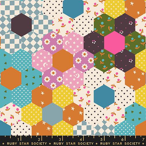 Catnap - Flower Garden 30's - Turquoise