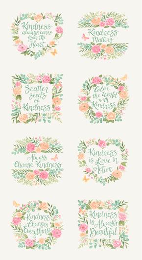 Kindness - Panel - Dogwood
