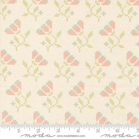 Sunbonnet - Blooming Stitches - Porcelain