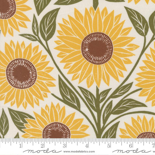 Garden Series - Sunflower - Cream