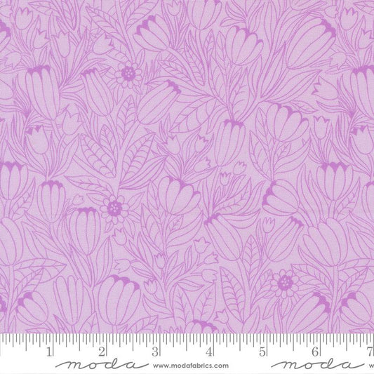 Floral Fondant - Tulip Lines - Lavender