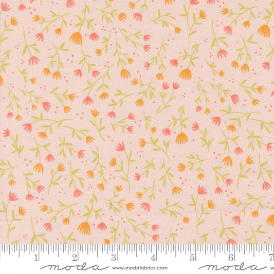 Floral Fondant - Ditsy Floral - Blush
