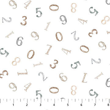 Soaring Dreams - Numbers - White