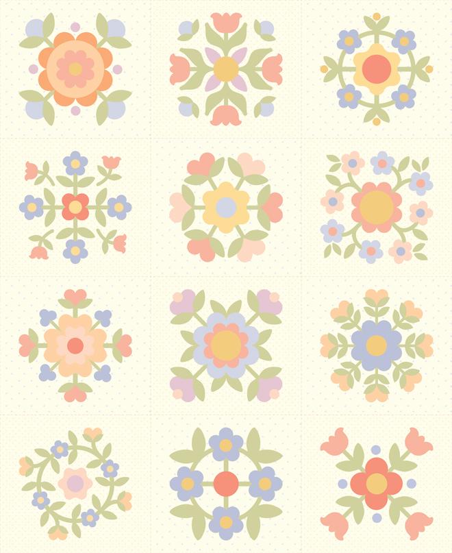Pastel Prairie - Panel - Porcelain