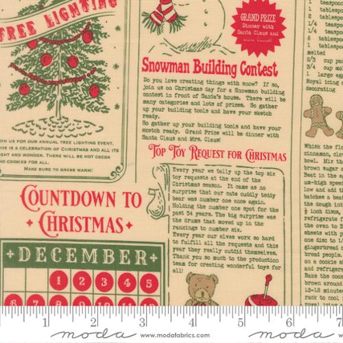 Holiday Cheer - North Pole News - Natural