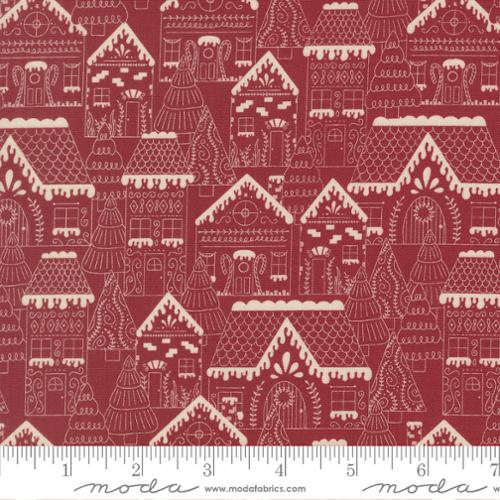 Gingerbread Lane - Landscape - Cranberry