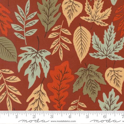 Windfall - Fall Floral - Rust