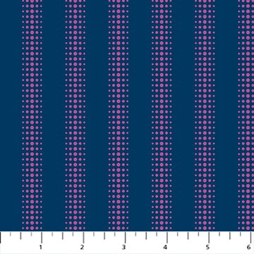 Pop Sugar - Dot Stripe - Navy