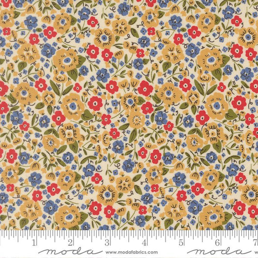 The Henhouse - Calico Floral - Tomato