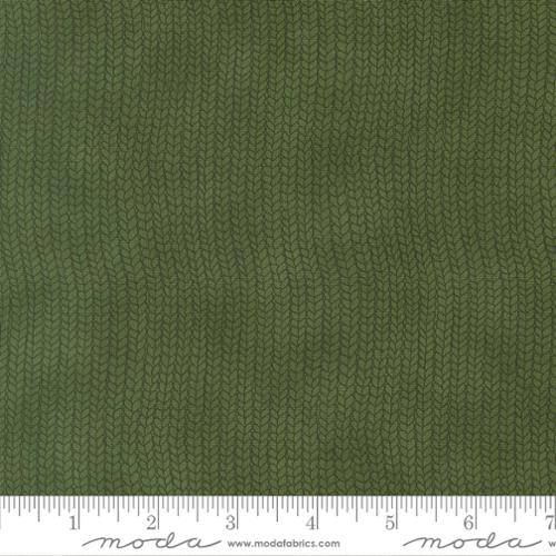 When Snow Falls - Stocking Weave - Holly